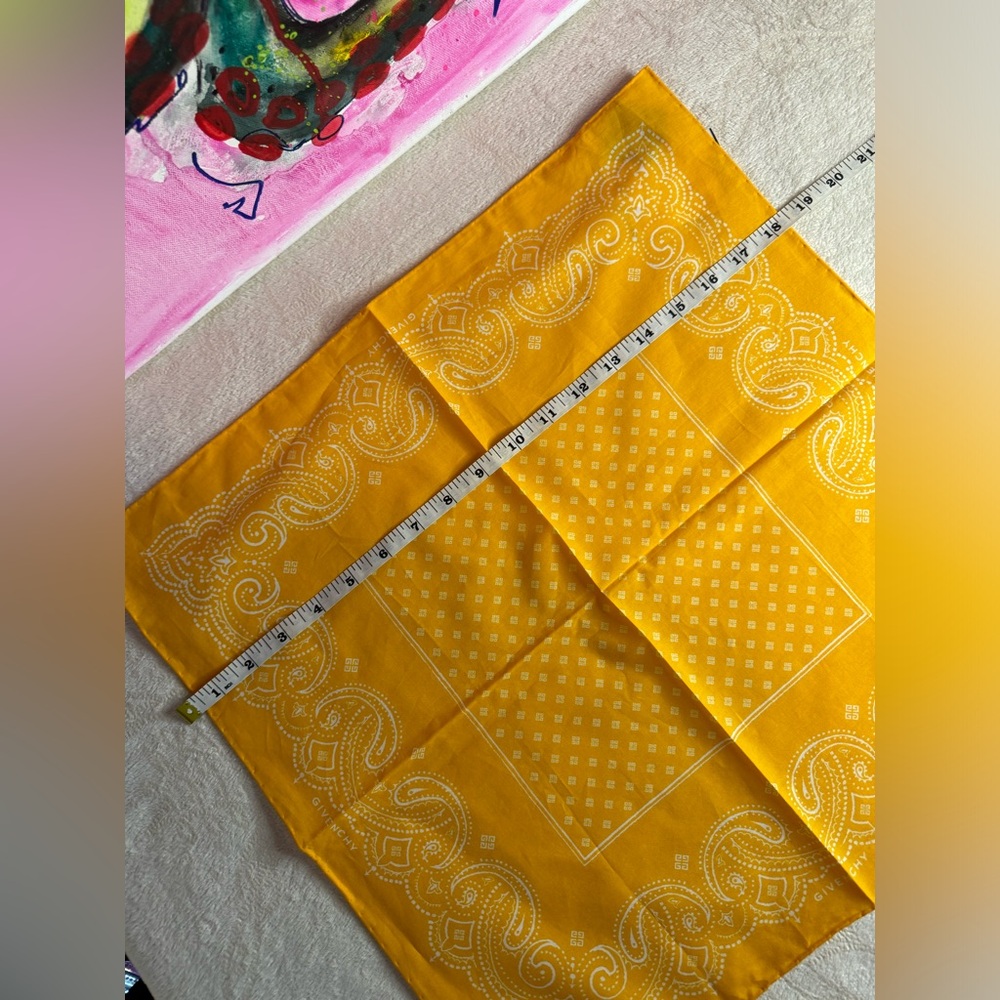 Givenchy Yellow Bandanna